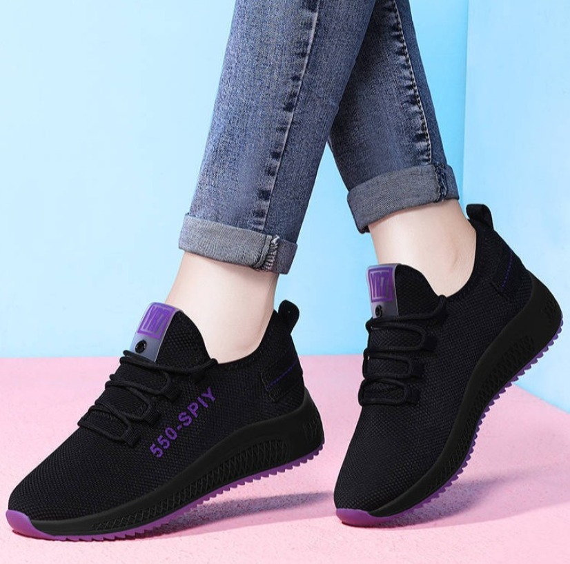 Giầy thể thao nữ, giày sneaker nữ buộc dây V202 giá rẻ