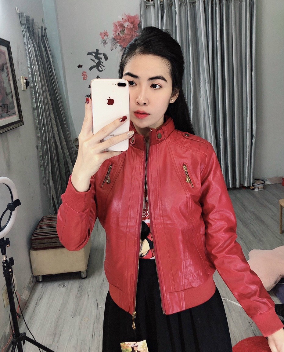 ÁO KHOÁC DA NỮ SIÊU HOT THỜI TRANG PA 1997
