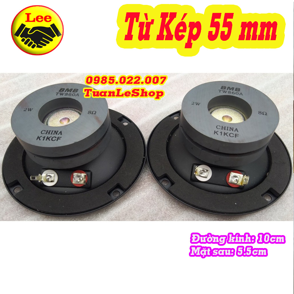 LOA TREBLE BMB 10CM TRÒN – 02 CHIẾC- LOẠI TỪ KÉP