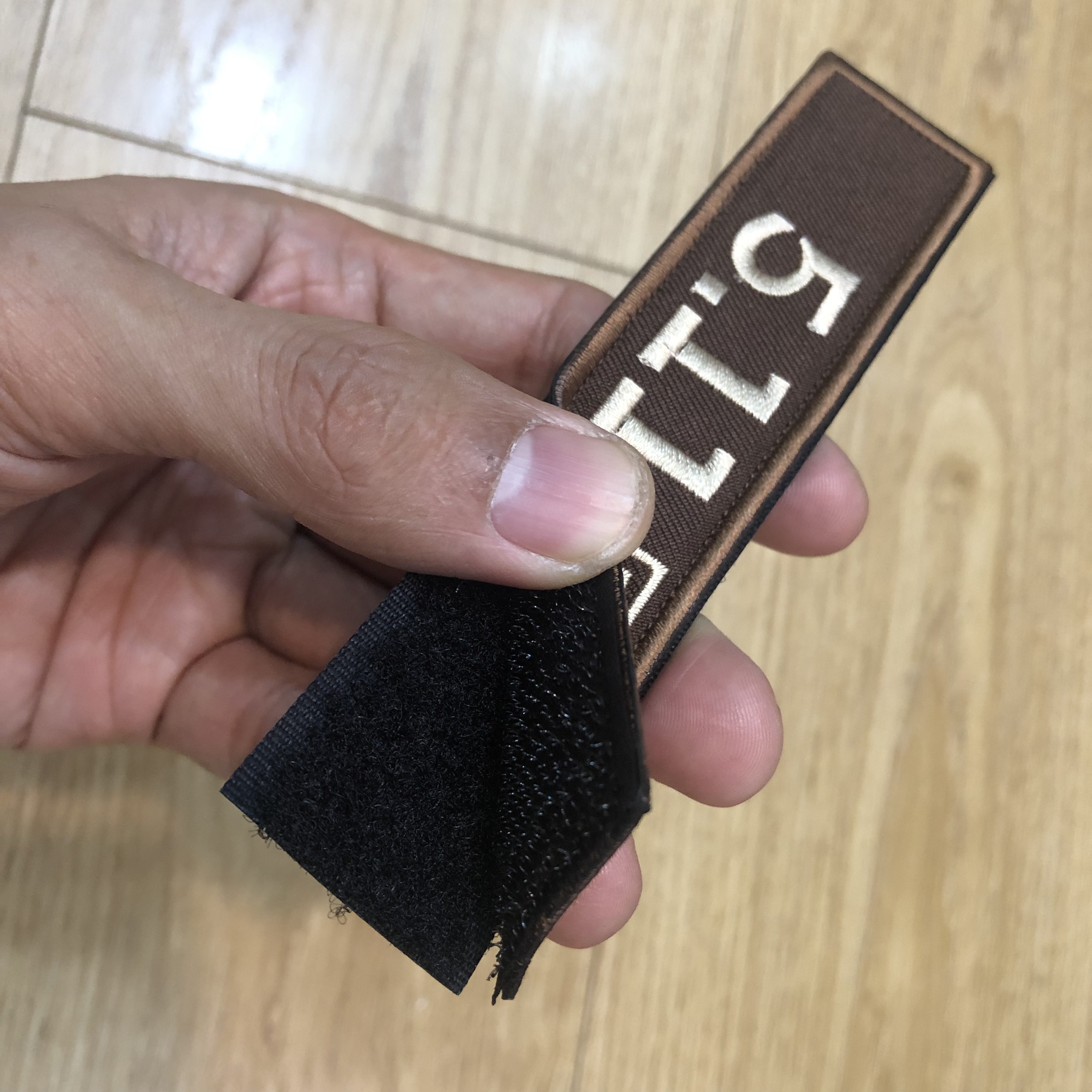 [HCM]Patch Dán Vải Velcro Thêu 3D Dán Nón Balo