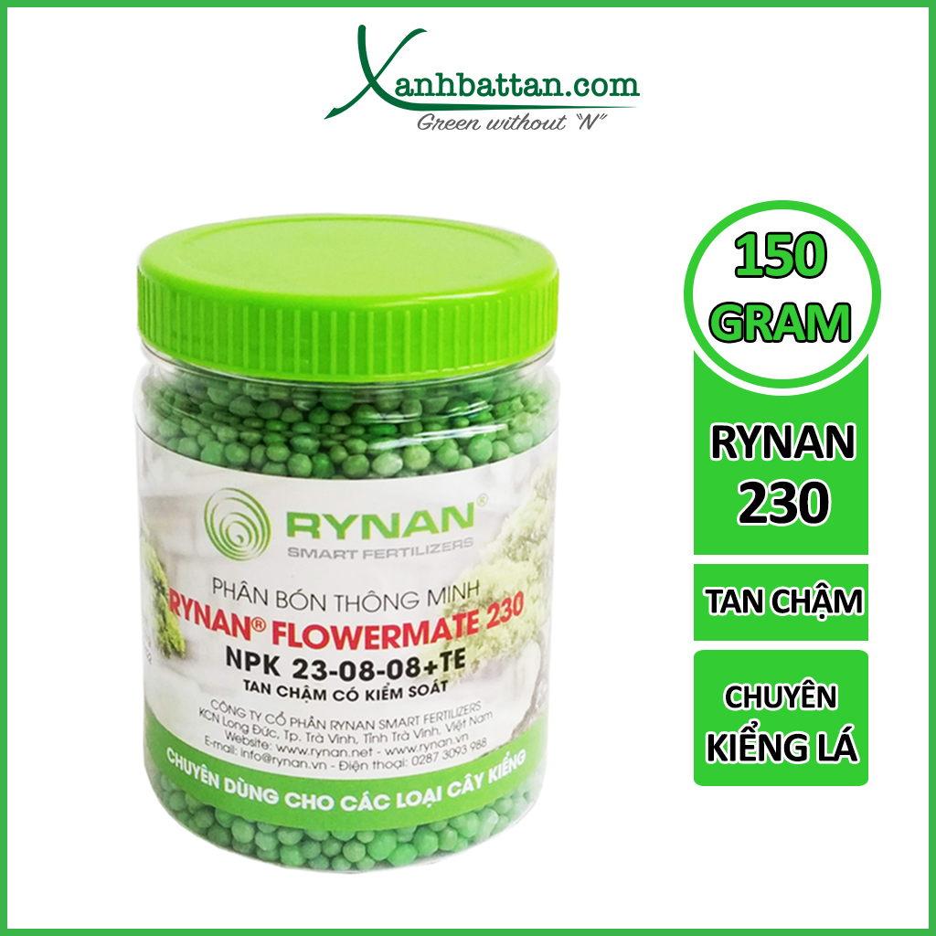 Phân Tan Chậm Cho Lan Rynan Flowermate 230 Dạng Thông Minh