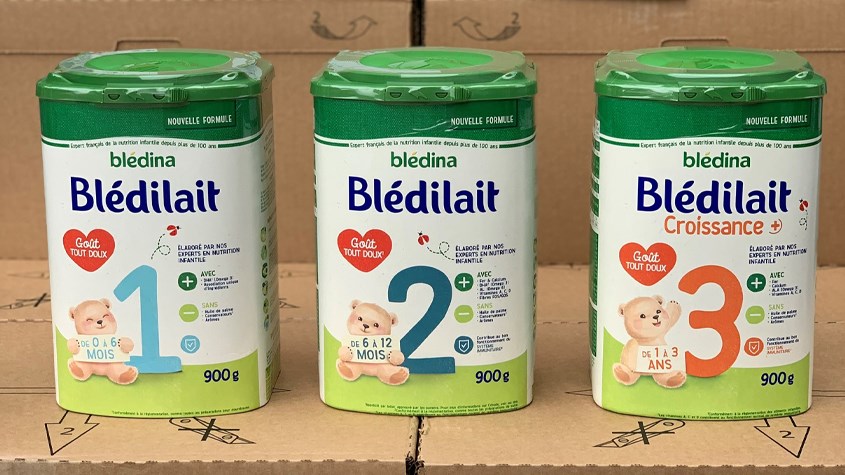 Sữa bột Bledilait 900gr đủ số 1 2 3 nội địa Pháp