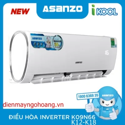 Máy lạnh Asanzo Inverter 2 HP K18N66
