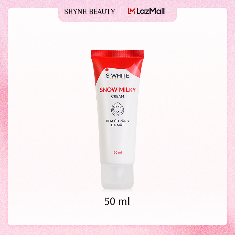 Kem ủ trắng da mặt S-White 50ml