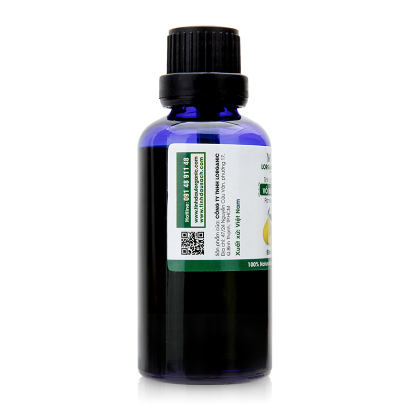 [HCM]Tinh dầu vỏ bưởi nguyên chất Lorganic 50ml