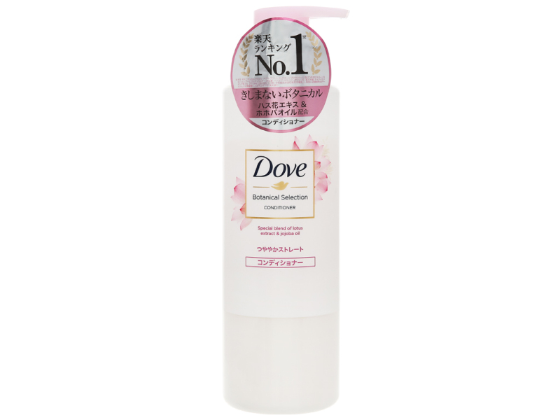 Kem xả Dove giúp tóc bóng mượt chiết xuất hoa sen và dầu jojoba 500g nhập khẩu