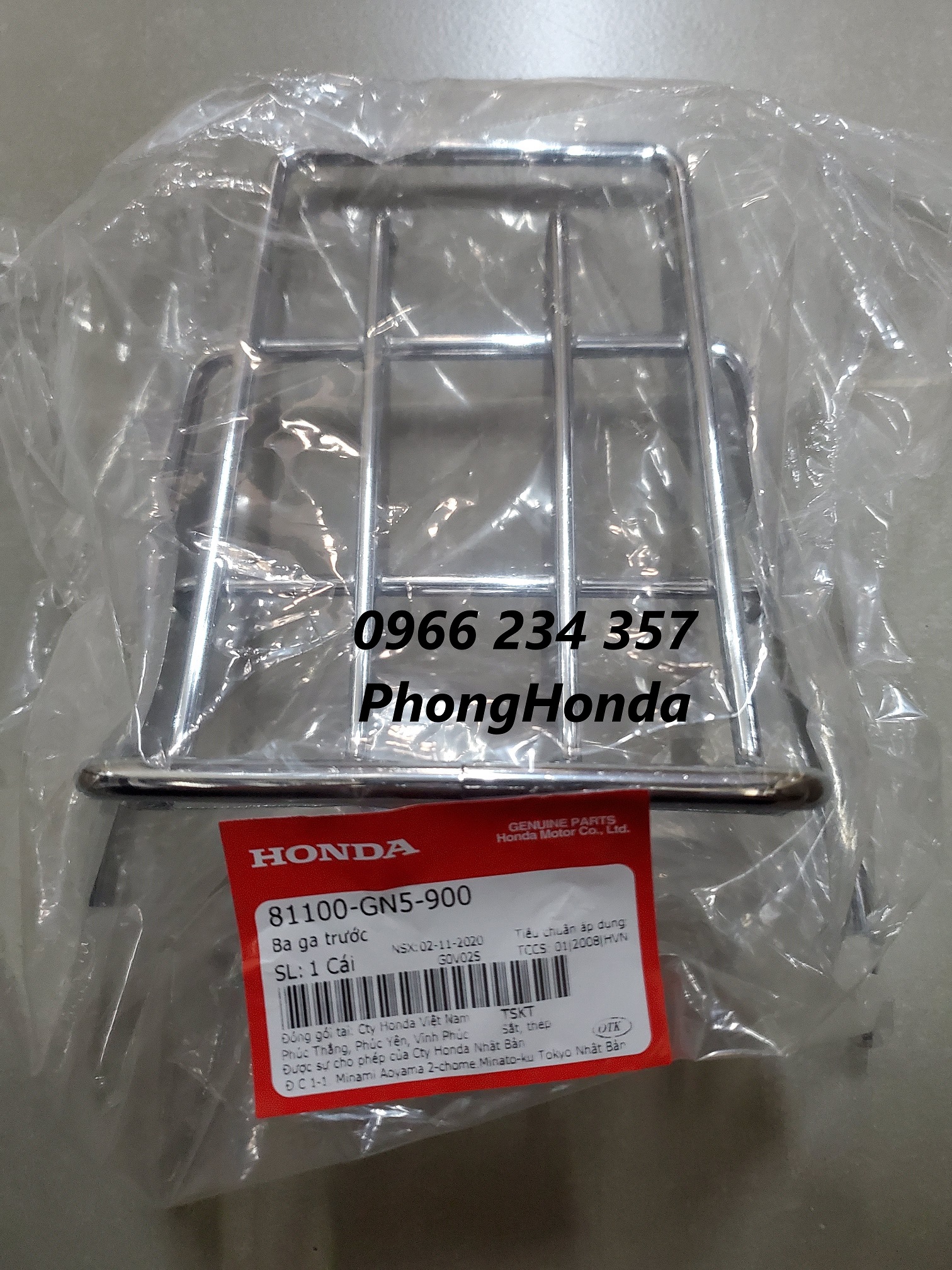 Ba ga trước , ba ga mũi super dream chính hiệu honda