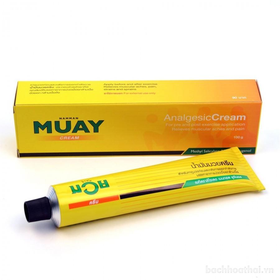 Tuýp kem xoa bóp giảm ƌau Namma Muay Cream Thái Lan