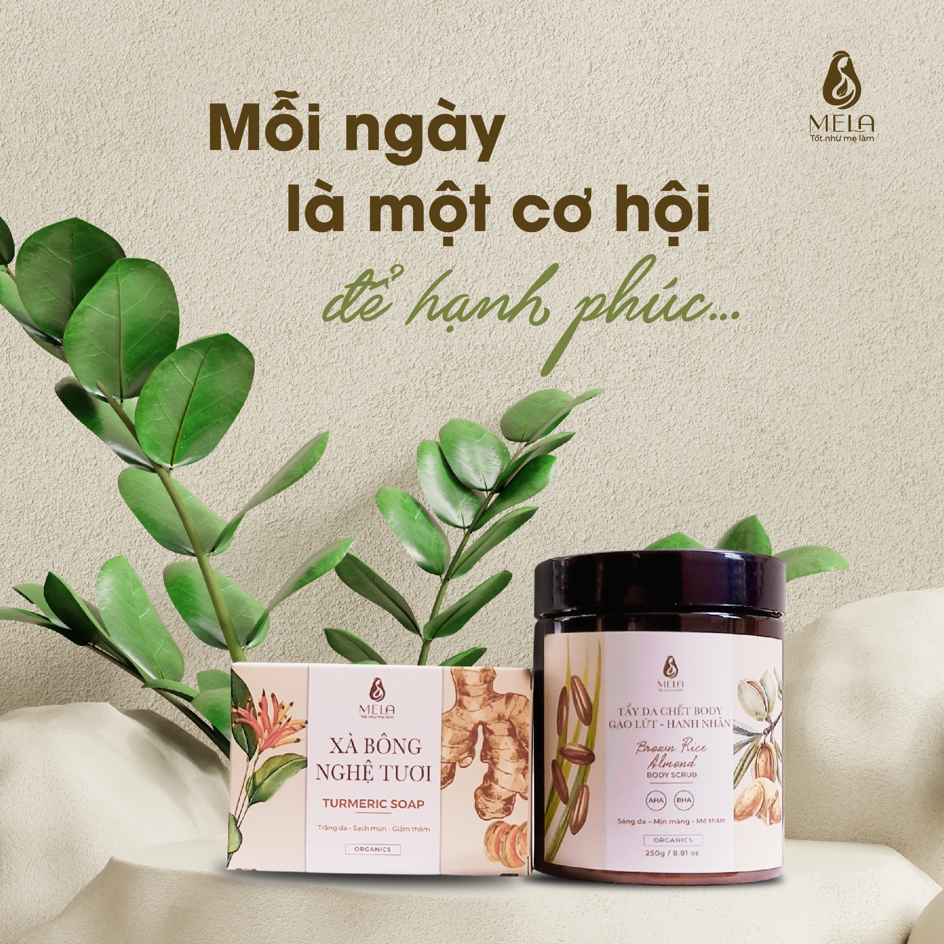 Tẩy da chết body Mela