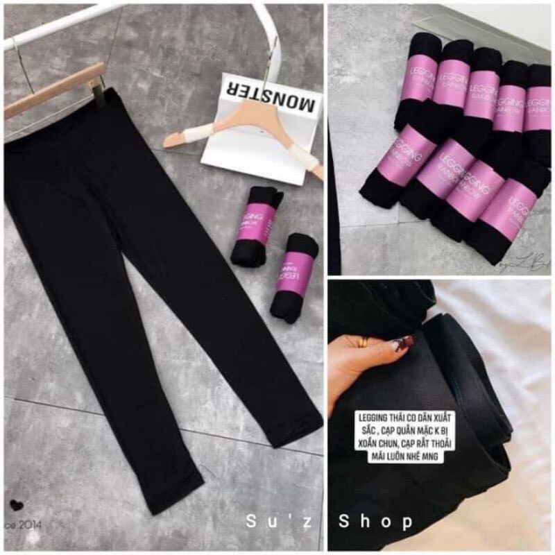 Quần Legging dài Nữ THUN CO DÃN, Legging  nâng mông, chất thun co dãn