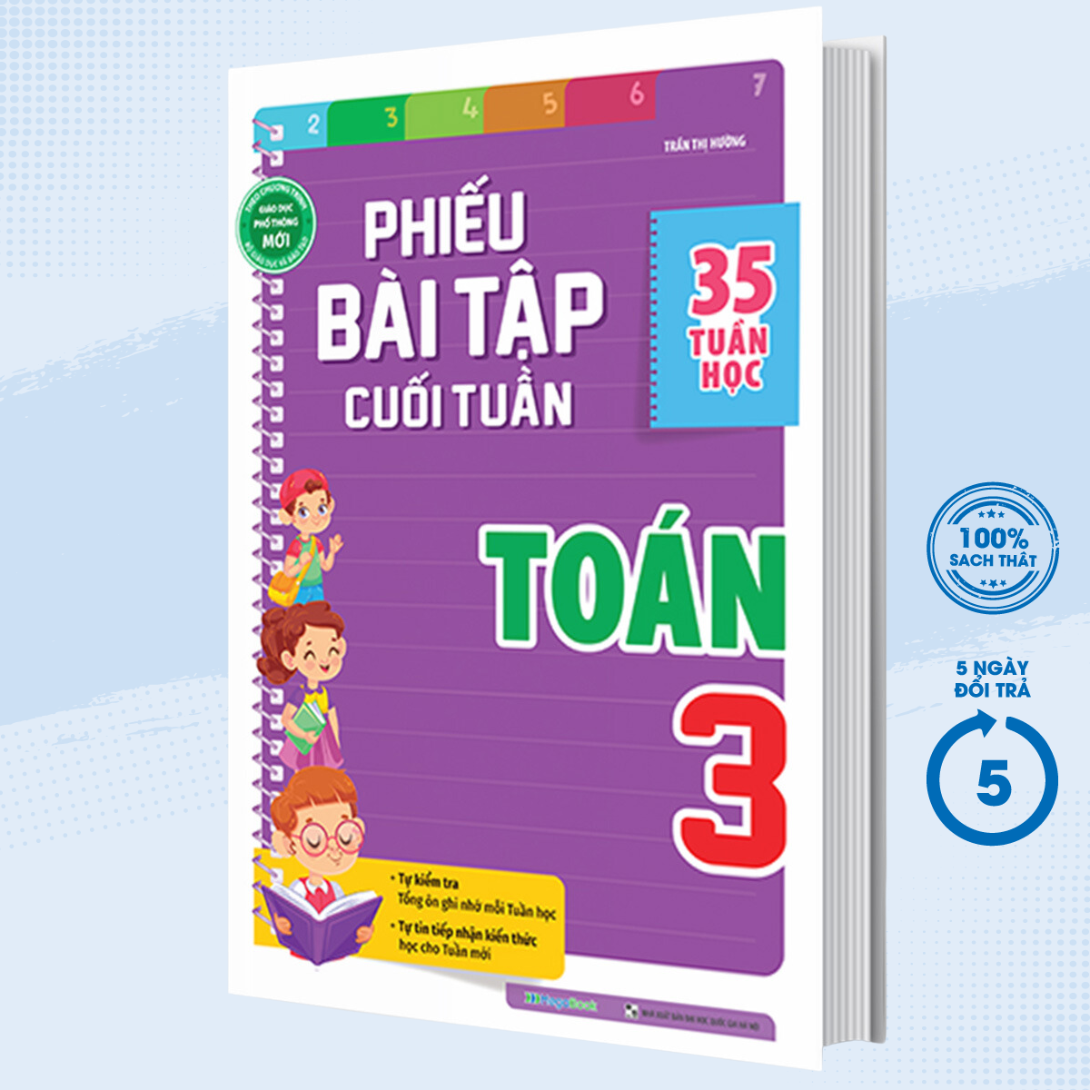 Sách - phiếu bài tập cuối tuần toán 3 - mega - newshop