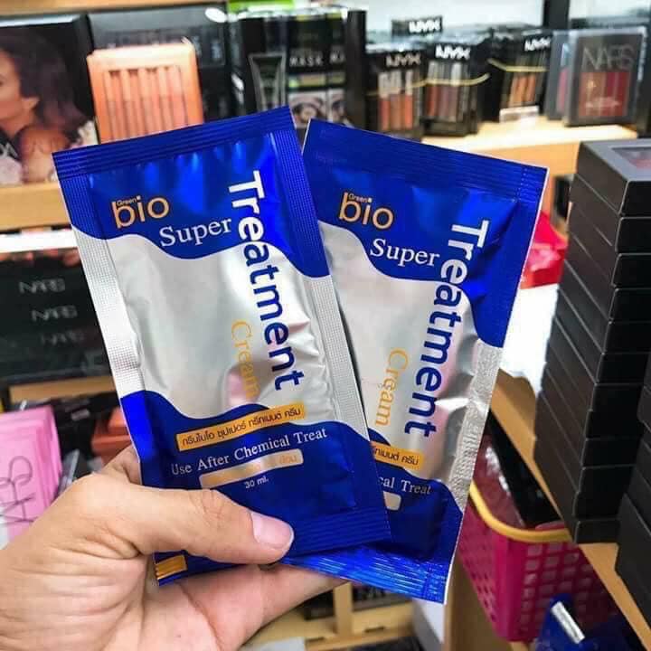 LẺ 01 GÓI Ủ Tóc Phục Hồi BIO SUPER TREATMENT 30g - Thái Lan