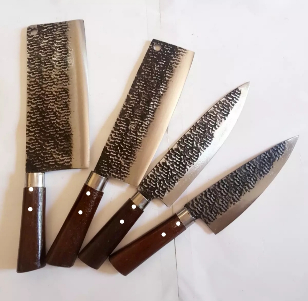 [DAO PHÚC SEN]Combo Bộ 4 món dao nhíp xe nhà bếp ( ảnh thật 100%)