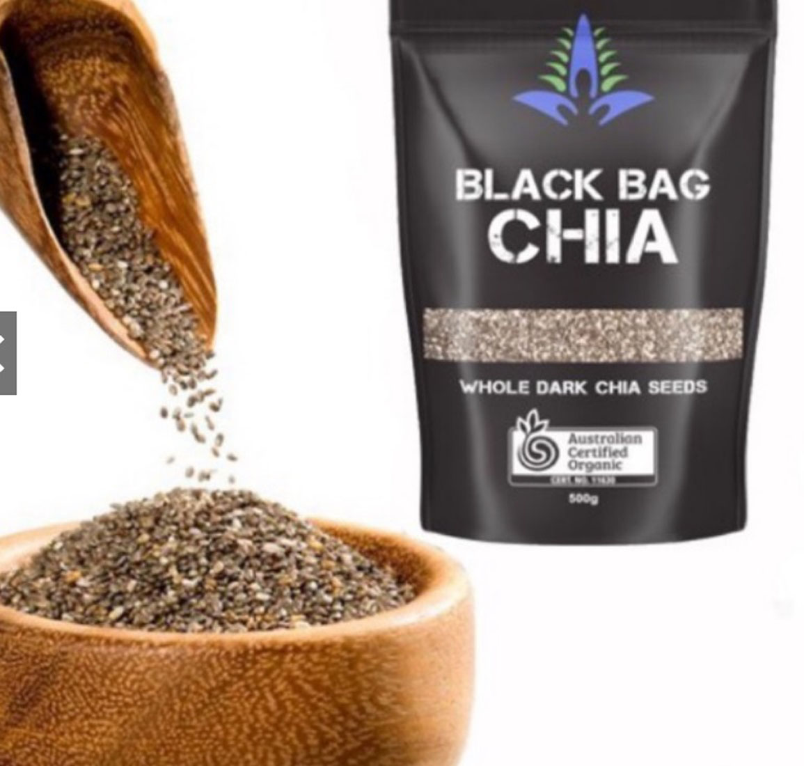 Black chia 500g Úc