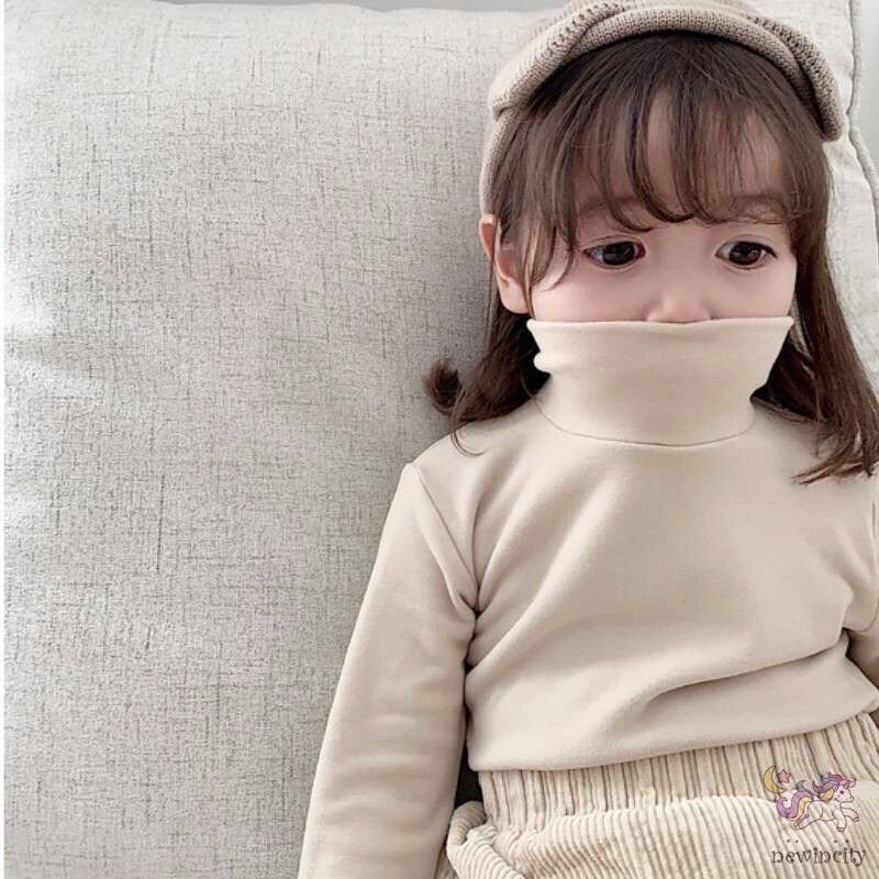 ÁO COTTON LEN CỔ 7P SIÊU DÀY DẶN CHO BÉ