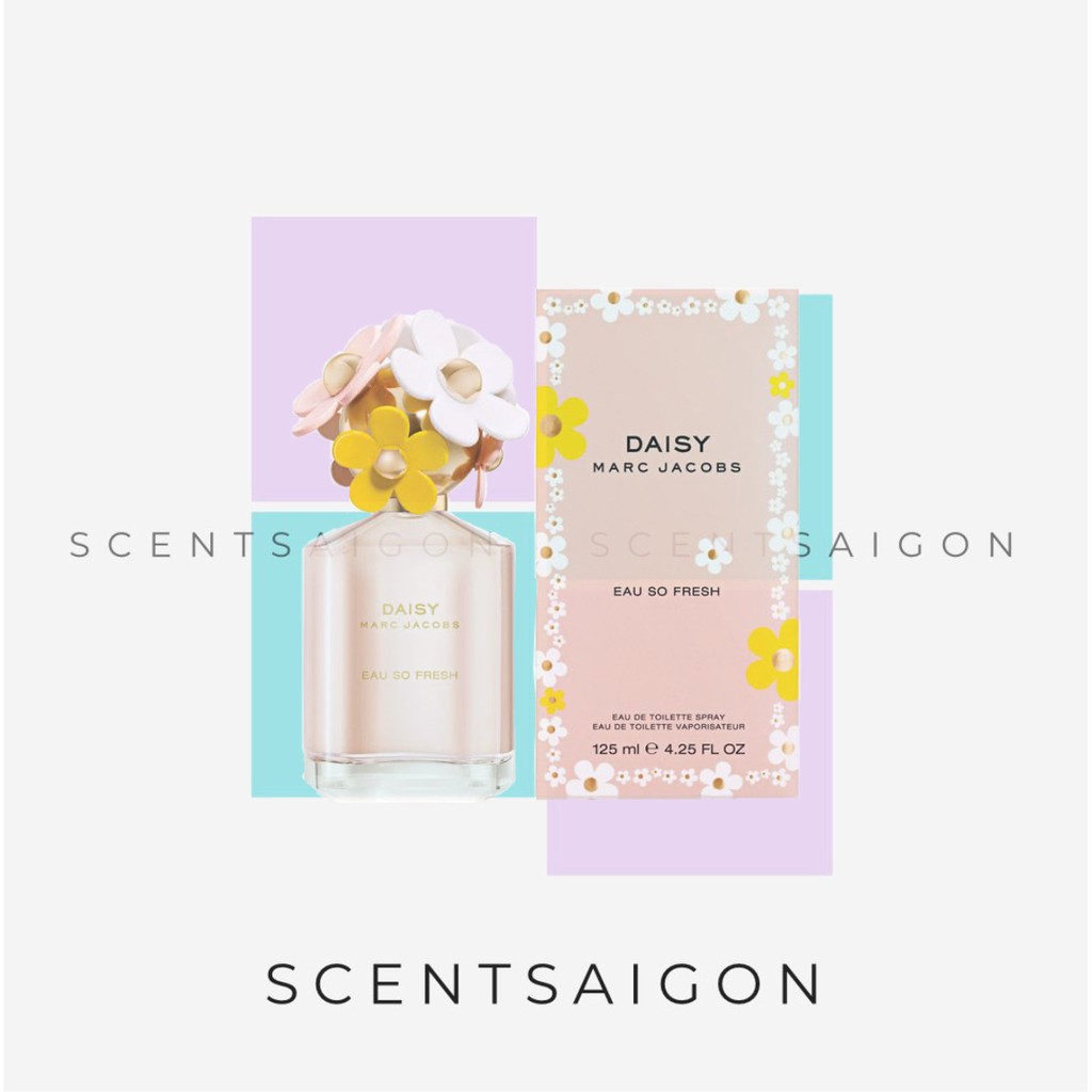 -𝑺𝒄𝒆𝒏𝒕𝒔𝒂𝒊𝒈𝒐𝒏- nước hoa nữ marc jacobs daisy eau so fresh 10ml