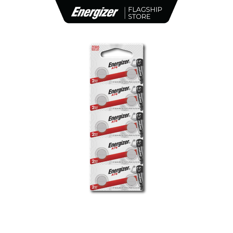 Pin Cúc Áo Energizer A76 BP2X5 - Vỉ 10 Viên