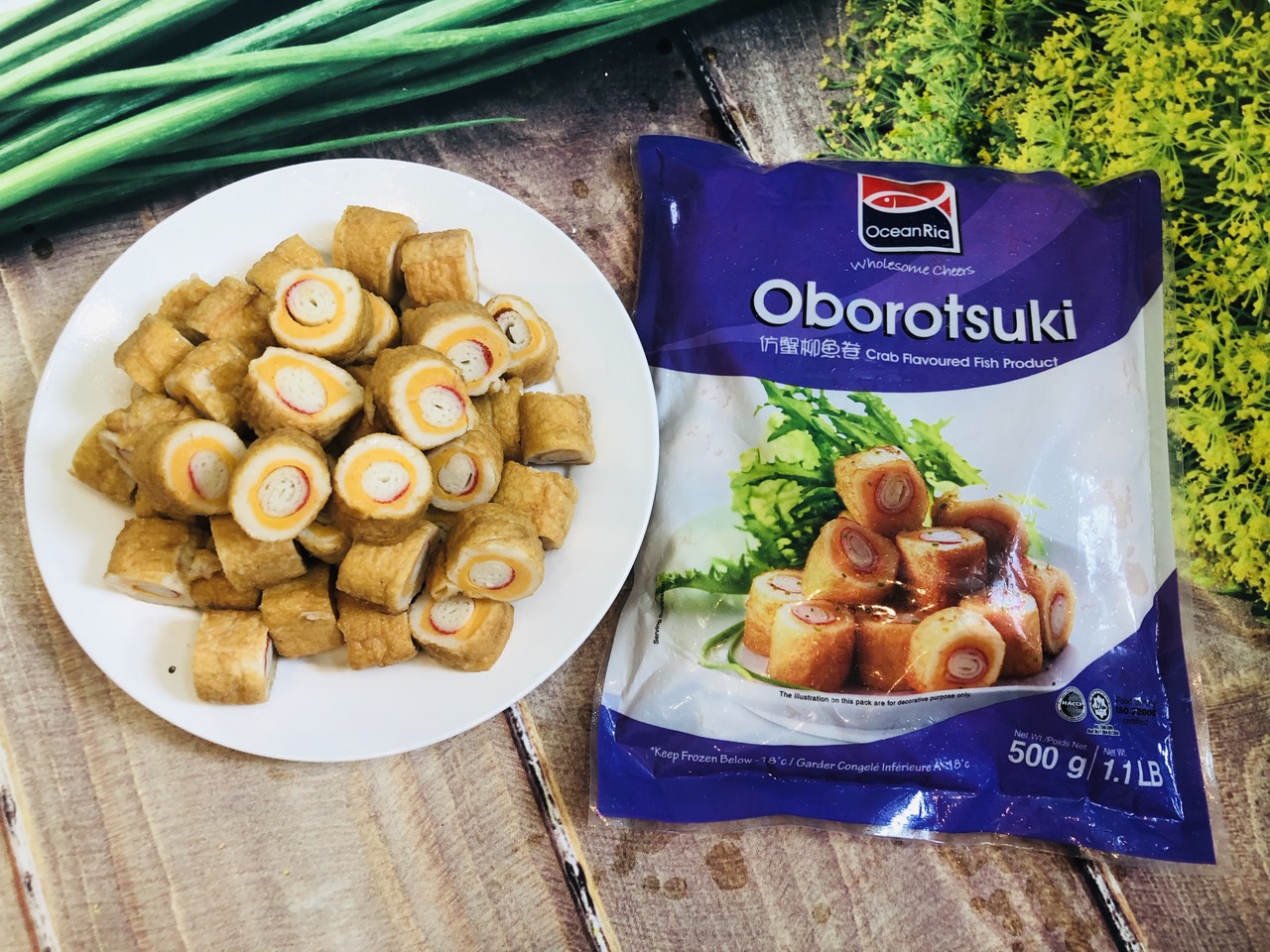 200g Chả cá cuộn thanh cua Malaysia