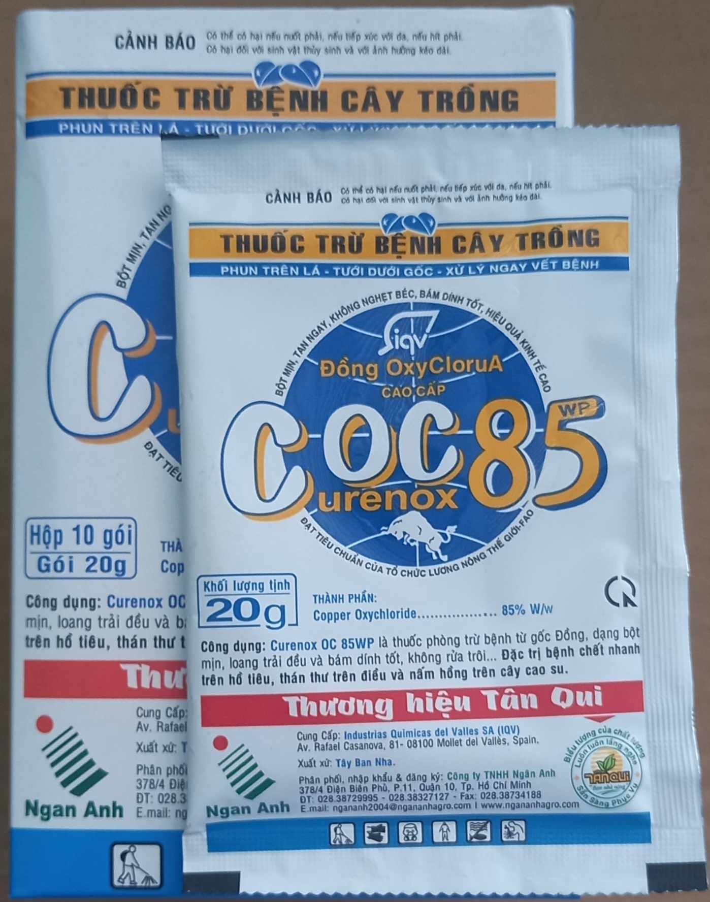 Thuốc Trừ Bệnh Cây Trồng COC 85 Gói 20gr