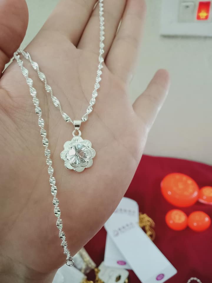 dây chuyền bạc 925