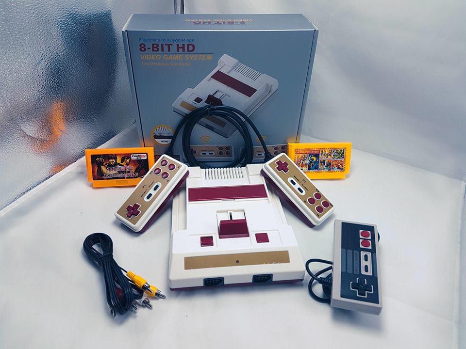 Máy game 4 nút 8-BIT HDMI (Combo băng 150 game chọn lọc)