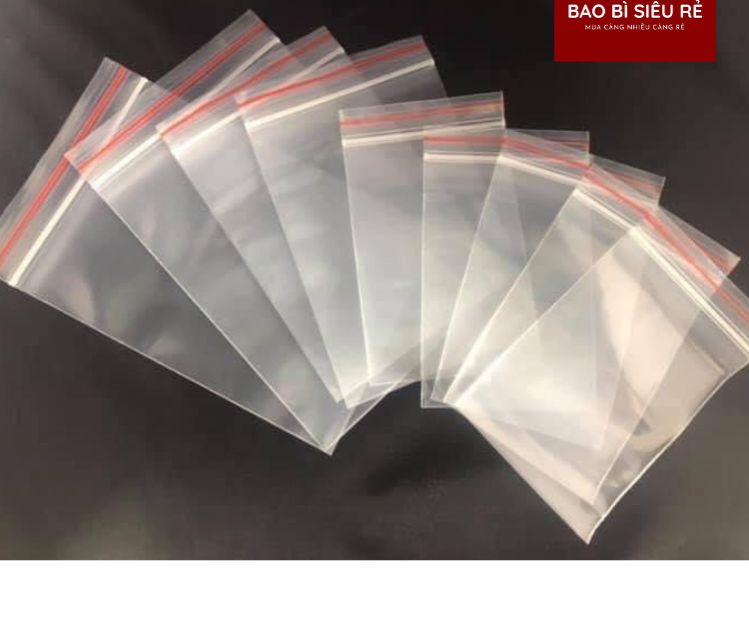 HCM Freeship | 0.5kg - Túi zip chỉ đỏ đủ các size
