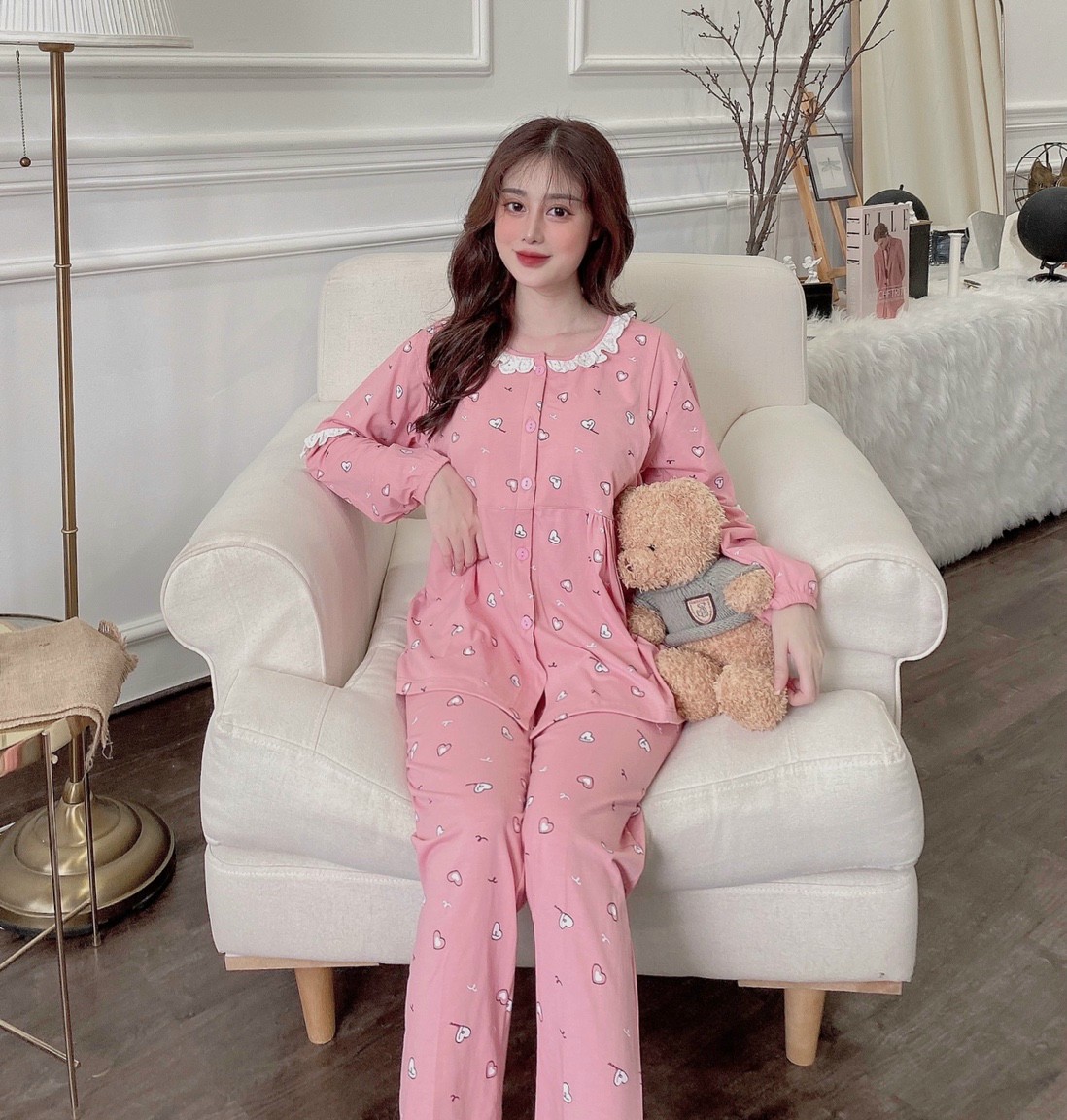 Bộ đồ bầu và sau sinh cho bé bú
