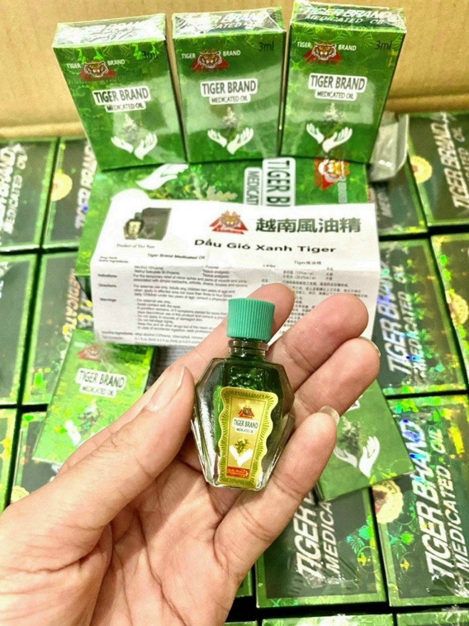 Dầu Gió Xanh TIGER BRAND 7ML