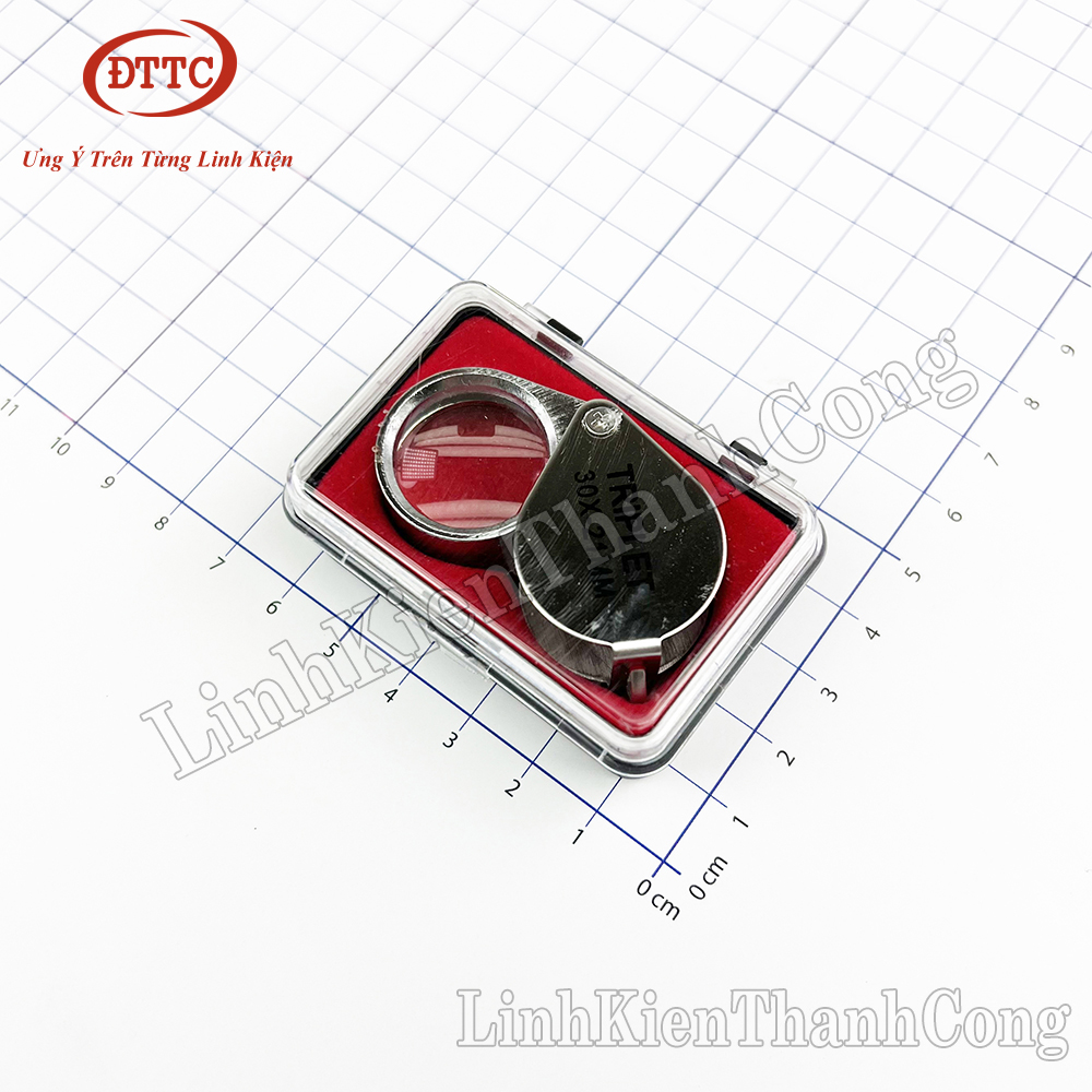 Kính lúp cầm tay mini 21mm 30x