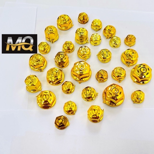 Chụp ốc trang trí xe máy 2018 (1 bộ 30 con)