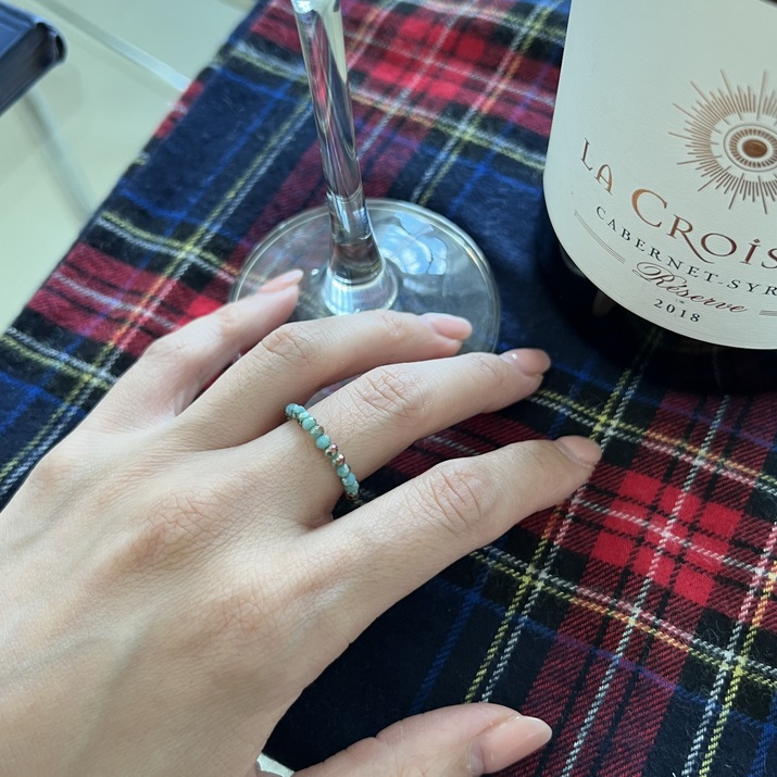 Nhẫn Crystal ring Hàn Quốc