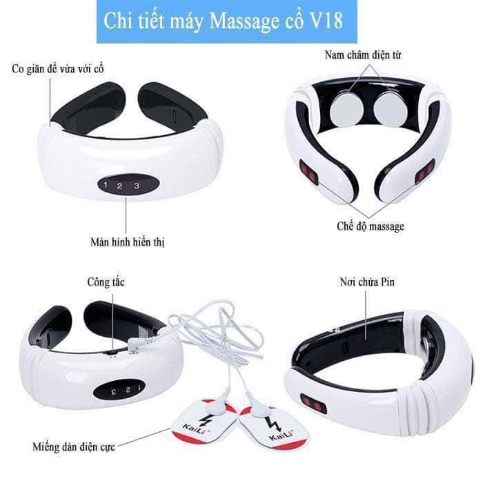 Máy Massage Cổ Toàn Thân 3D