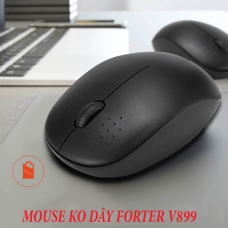 Bảng giá [Có Pin] MOUSE KO DÂY FORTER V899 CAO CẤP - Chuột Máy Tính Không Dây Siêu Rẻ - Chuột Không Dây FORTER V899 - Thiết Kế Sang Trọng - Tiết Kiệm Tối Đa Năng Lượng Gấp 3 Lần So Chuột Thông Thường Phong Vũ