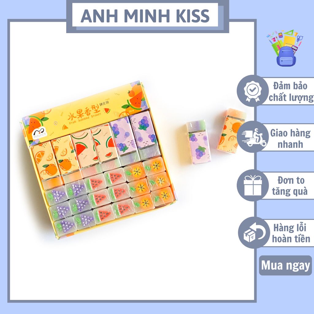 ComBo 9/18/36 viên Gôm trái cây (629) Dễ thương.
