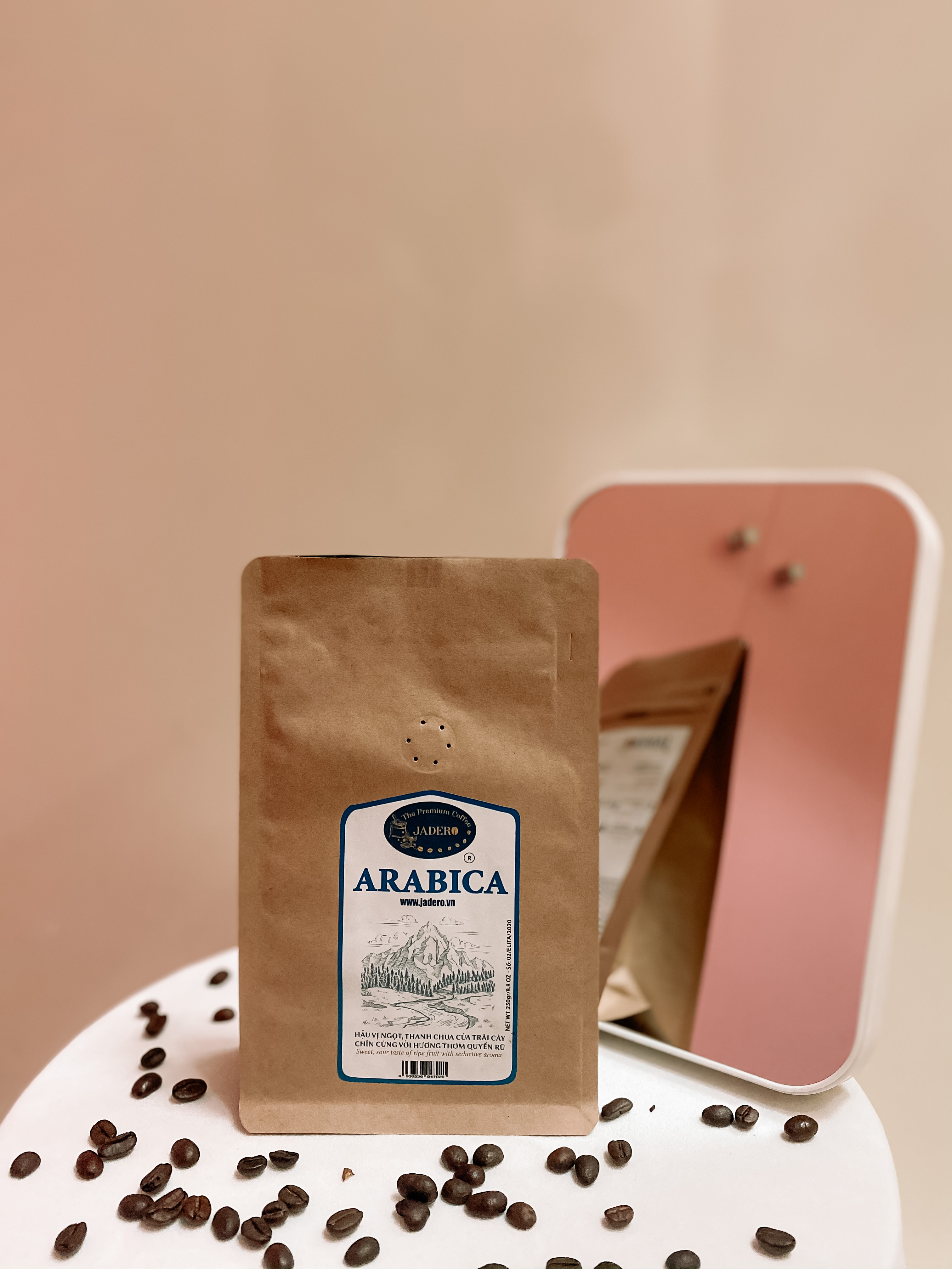 [HCM][HẠT PHA PHIN] Cà phê Arabica hạt pha phin rang mộc nguyên chất 250Gr