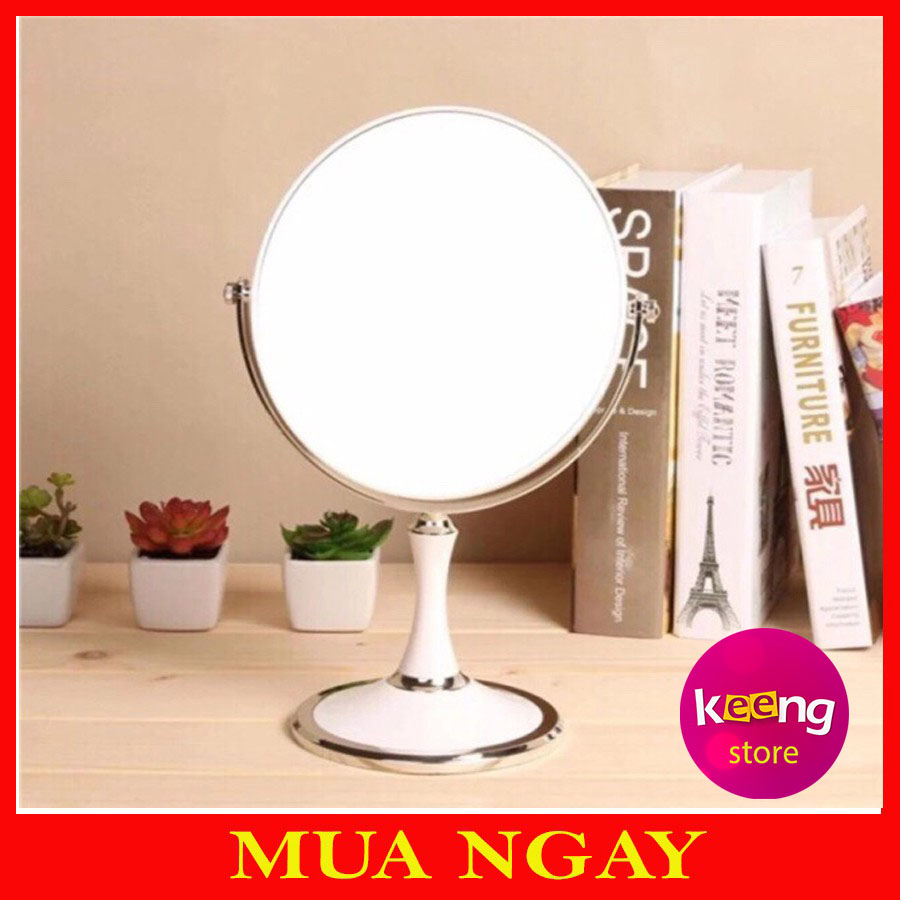 Gương Trang Điểm 2 Mặt Monoco Cỡ Lớn