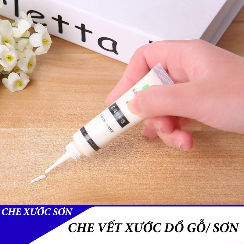 Keo che xước sơn, sàn gỗ - Keo che vết xước trên đồ gỗ phủ màu gỗ