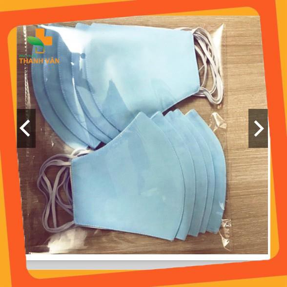 combo 10 khẩu trang vải kháng khuẩn