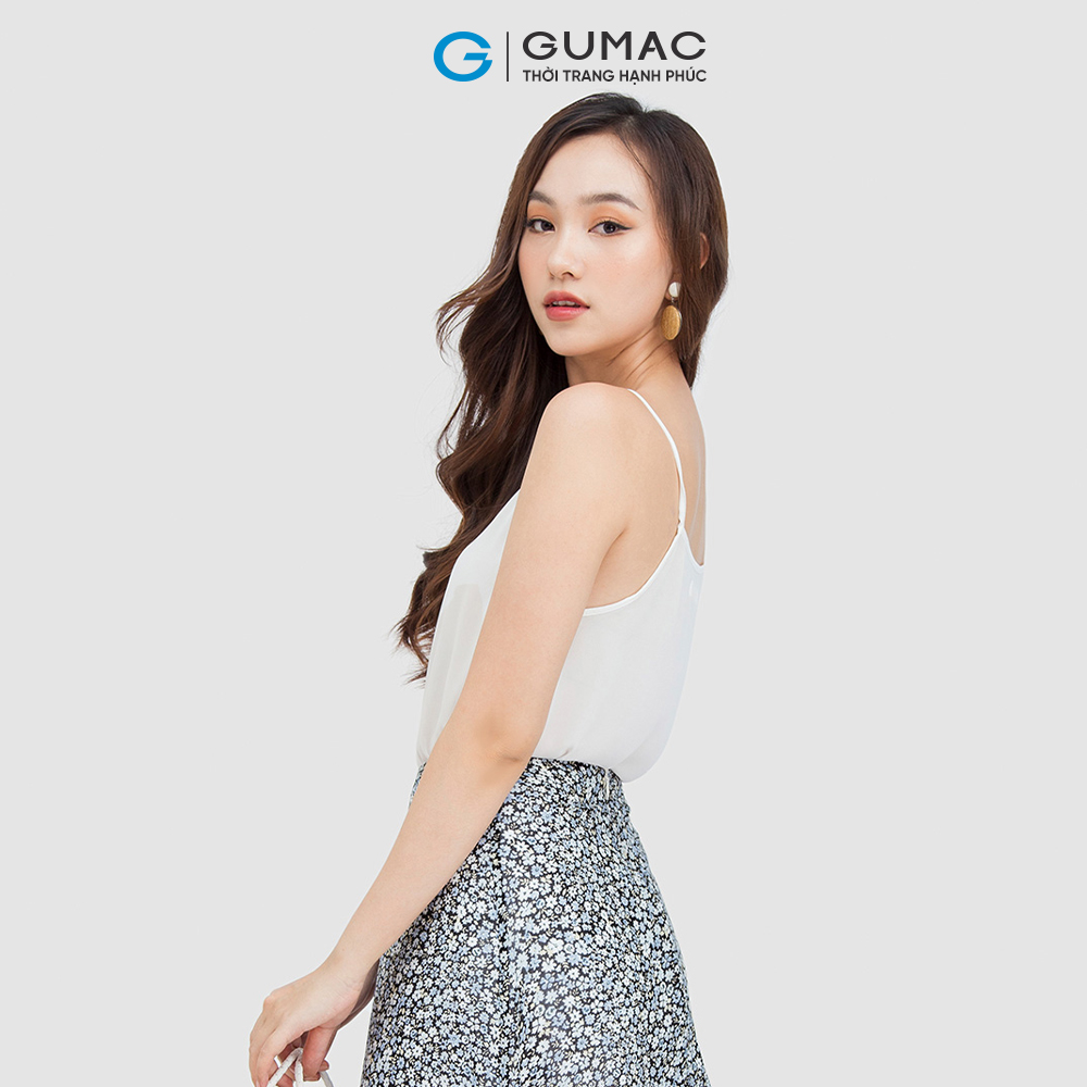 [15 - 17.5 | TẶNG QUÀ đơn từ 499K] Áo 2 dây cơ bản GUMAC AC06029