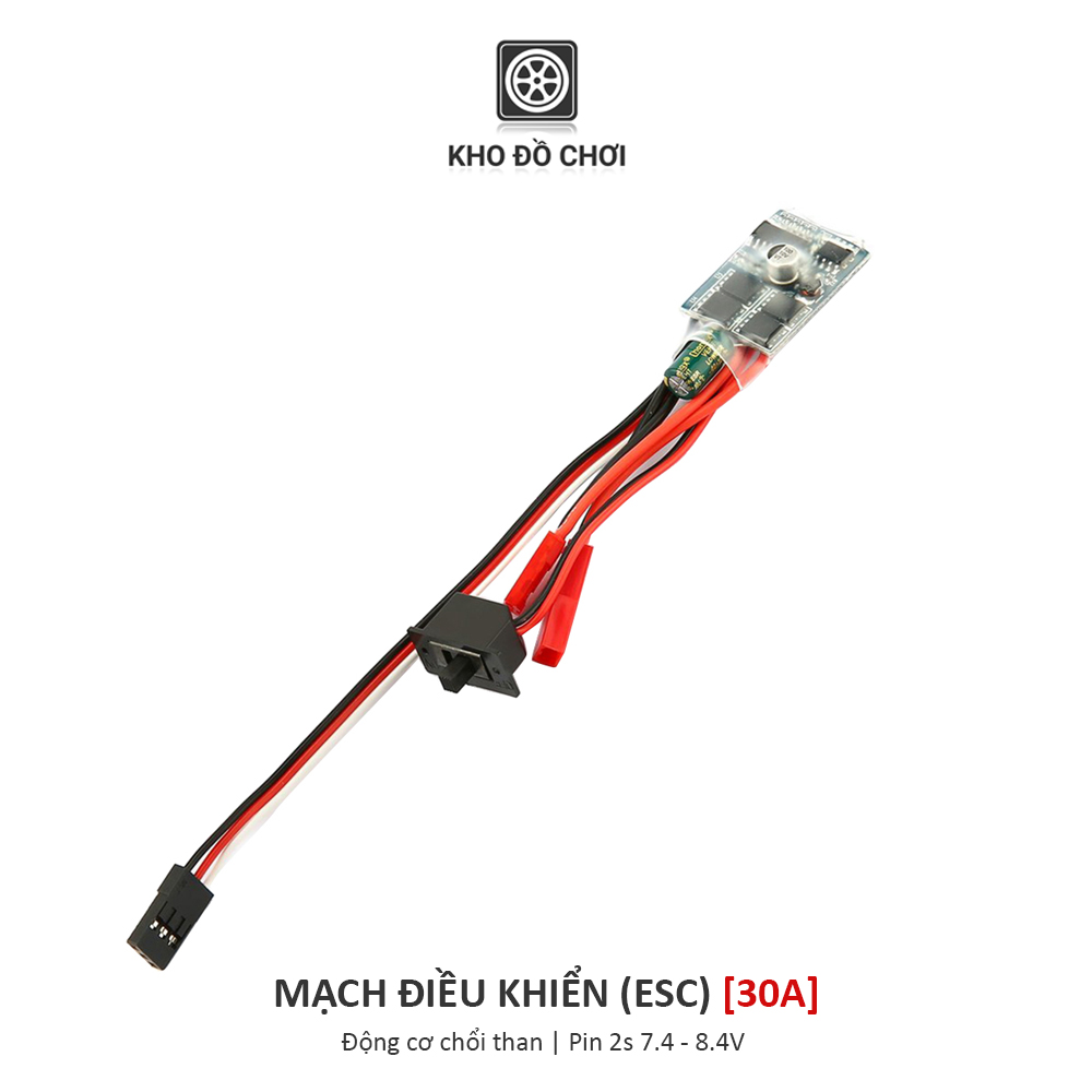 Mạch điều khiển ESC 30A Brushed