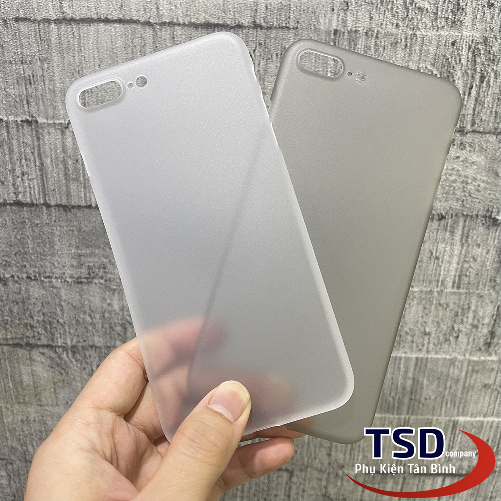 Combo 2 Ốp Lưng Trong Nhám Unibody Cho iPhone 7 Plus & 8 Plus