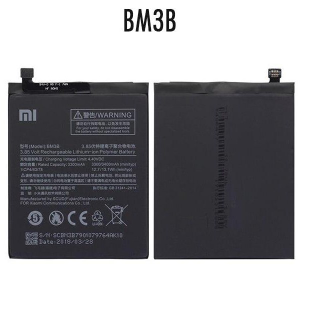 [ Bảo hành đổi mới ] Pin Xiaomi Mi Mix 2S (BM3B) - 3400mAh