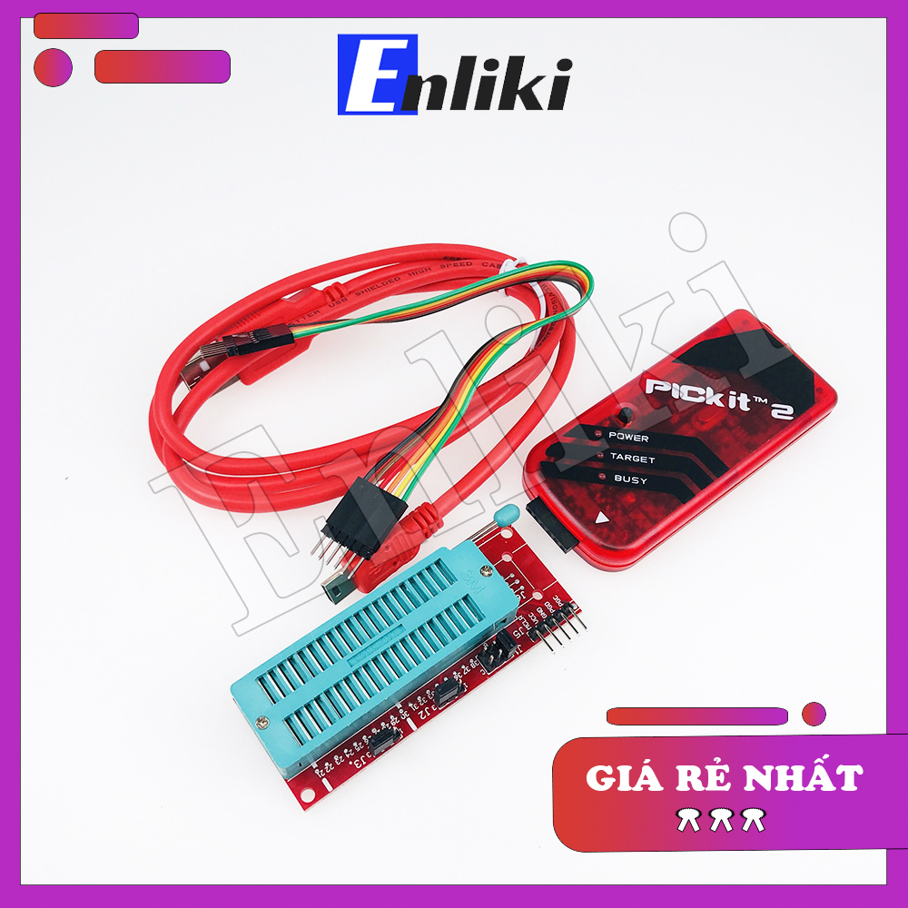 Mạch nạp PICKIT2 kèm giắc ICD2
