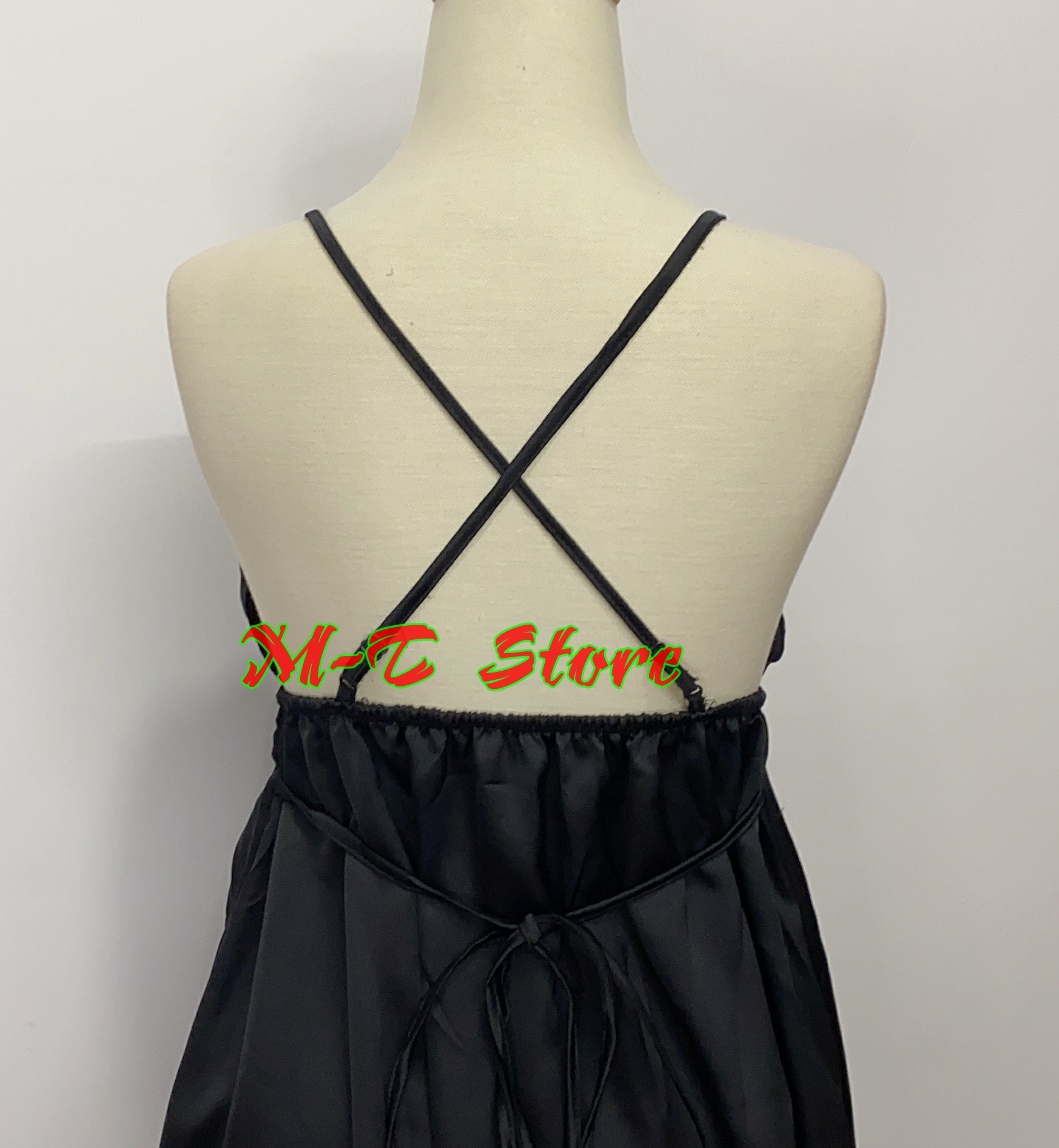 ĐẦM LỤA SATIN MẶC NGỦ MẶC NHÀ ĐỀU ĐẸP, ĐẦM CÓ MÚT CHẤT LỤA MỀM MỊN MÁT