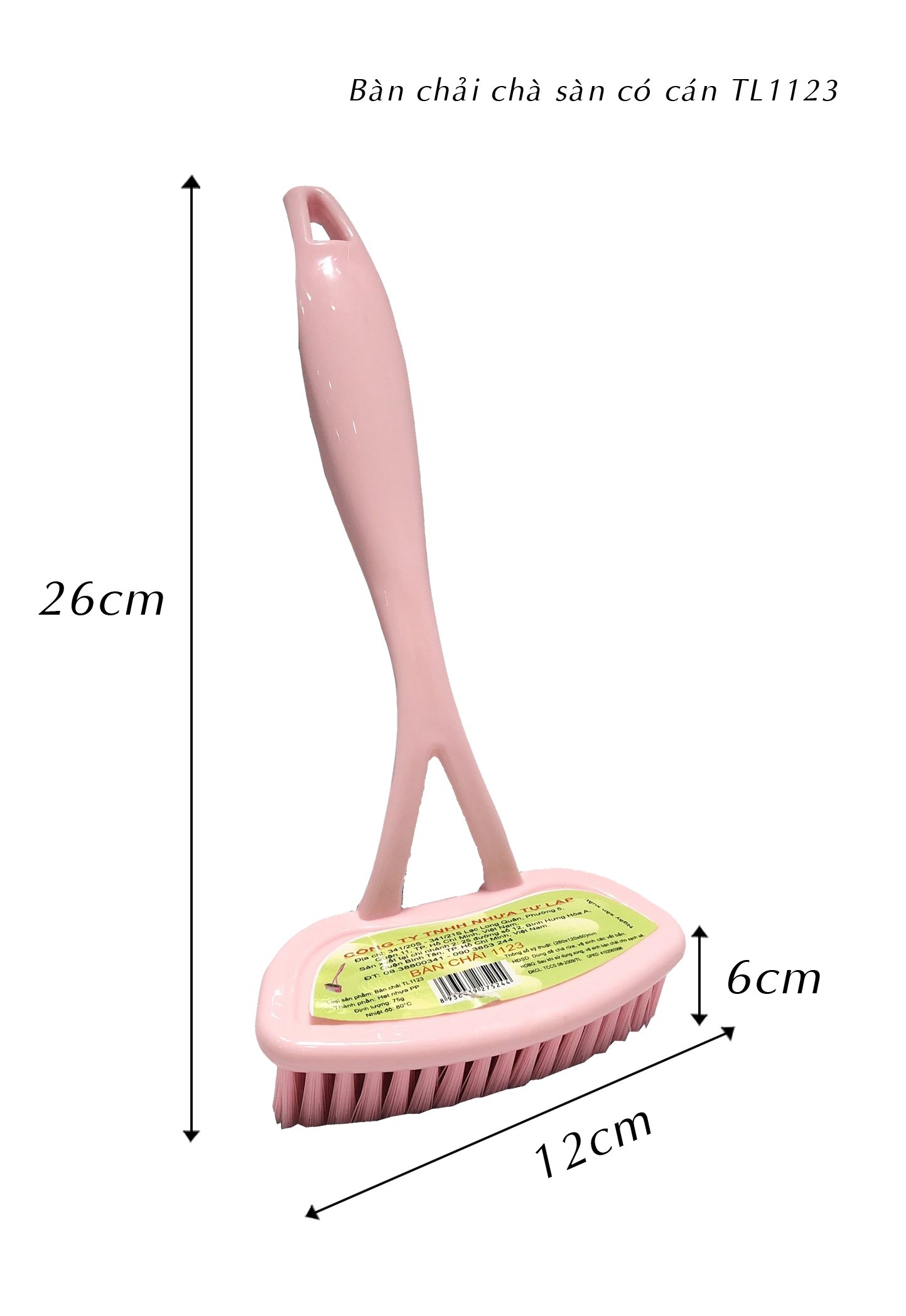 Ban chải chà sàn có cán TL1123