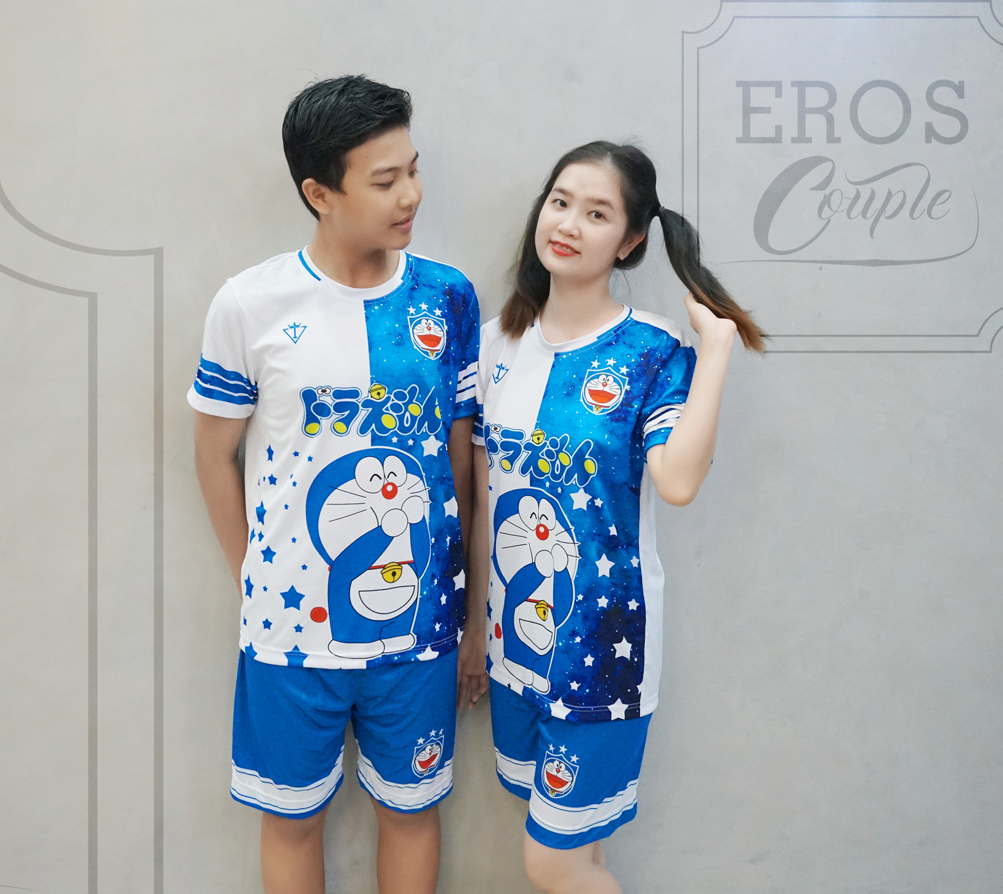 Áo bóng đá Doreamon - Dora 10 - Đồ đá banh cute