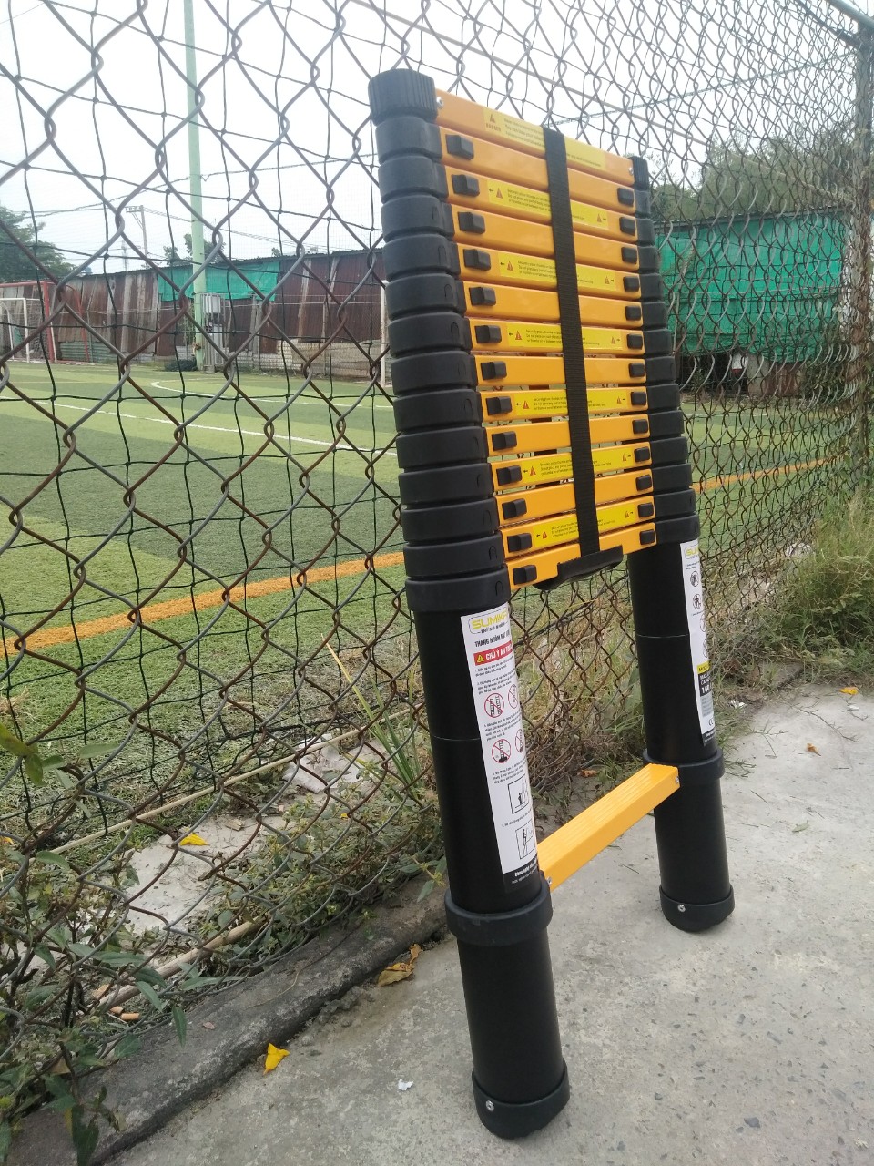 Thang nhôm rút xếp 4.4M Sumika SKS440