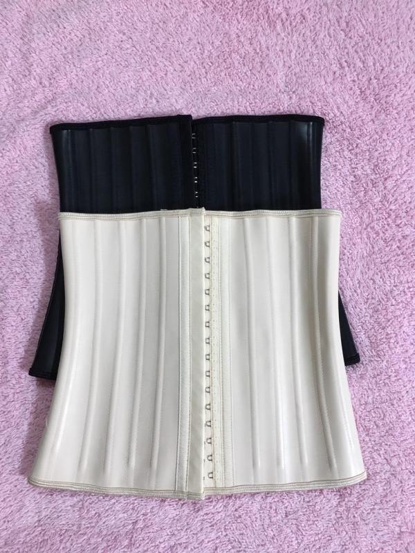 Đai nịt bụng latex 25 xương thép dáng ngắn 25 cm