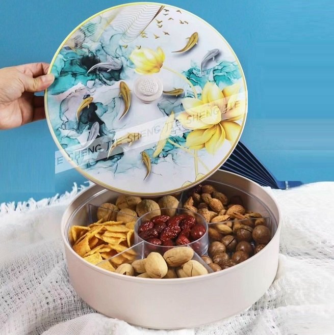 khay mứt tết 3D - hộp đựng mứt tết 3D