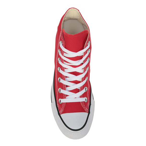[HCM]Giày Sneaker Bata Nam Classic Buộc Dây Cổ Cao Đỏ Tươi